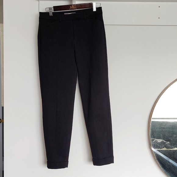 Tristan | 🖤 black biz casual | size 2 | women's pants with cuff - Picture 1 of 11